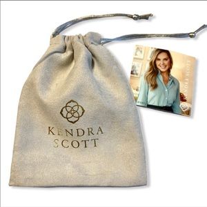 Kendra Scott gray dust bags